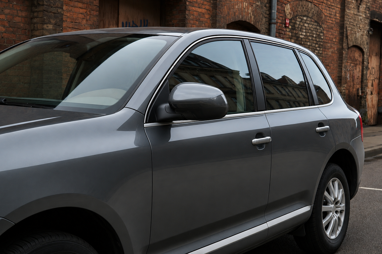 After detailing - Clean Luxury Sedan in Adelaide